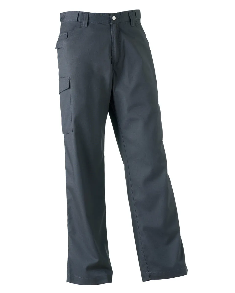 001MR Russell Polycotton Twill Trousers (Reg)