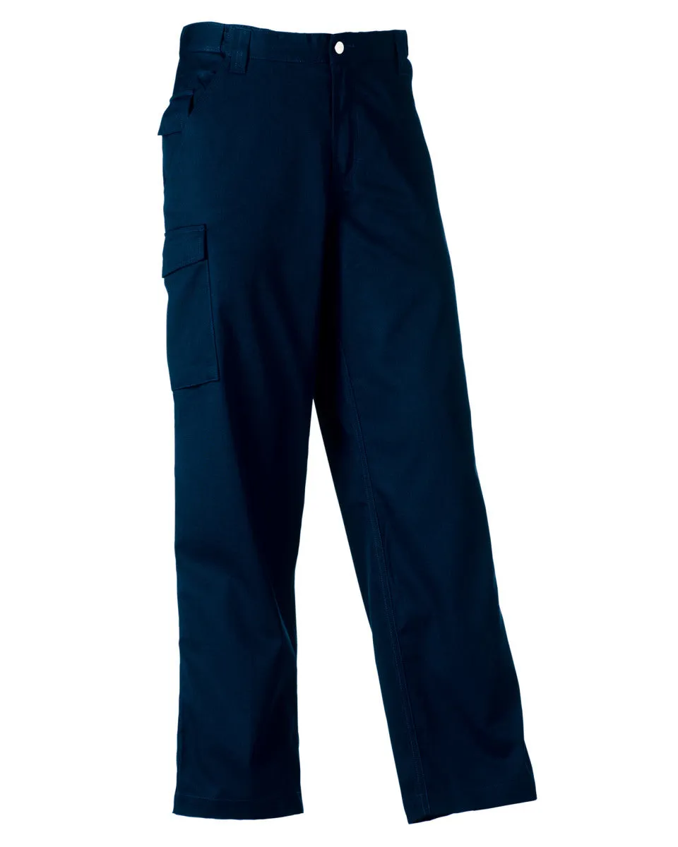 001MR Russell Polycotton Twill Trousers (Reg)