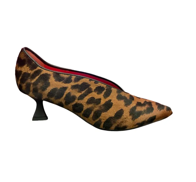 4310 Leopard Print High Heel Shoes