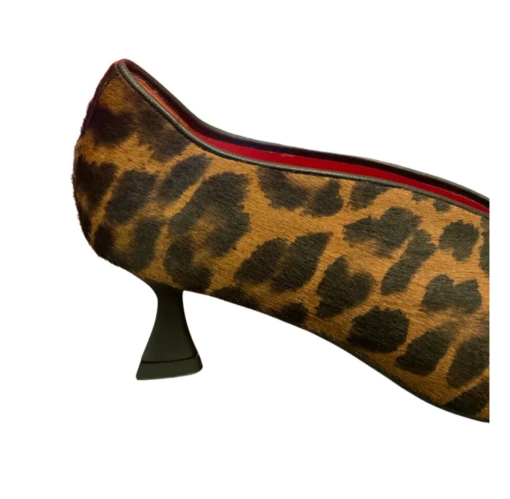 4310 Leopard Print High Heel Shoes