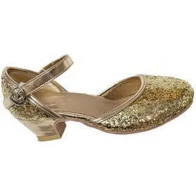 A Leading Role A Leading Role Gold Sparkle Heels