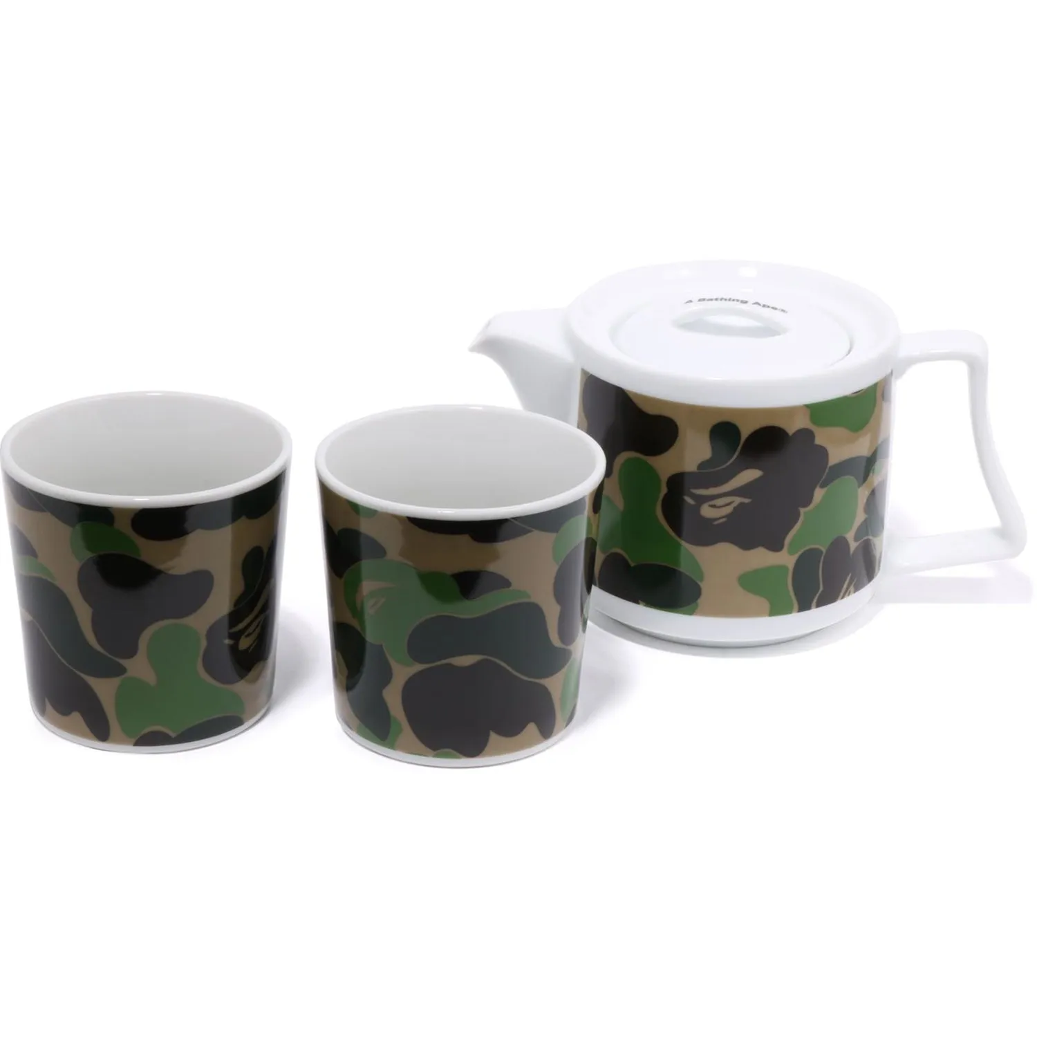 ABC CAMO TEA POT SET