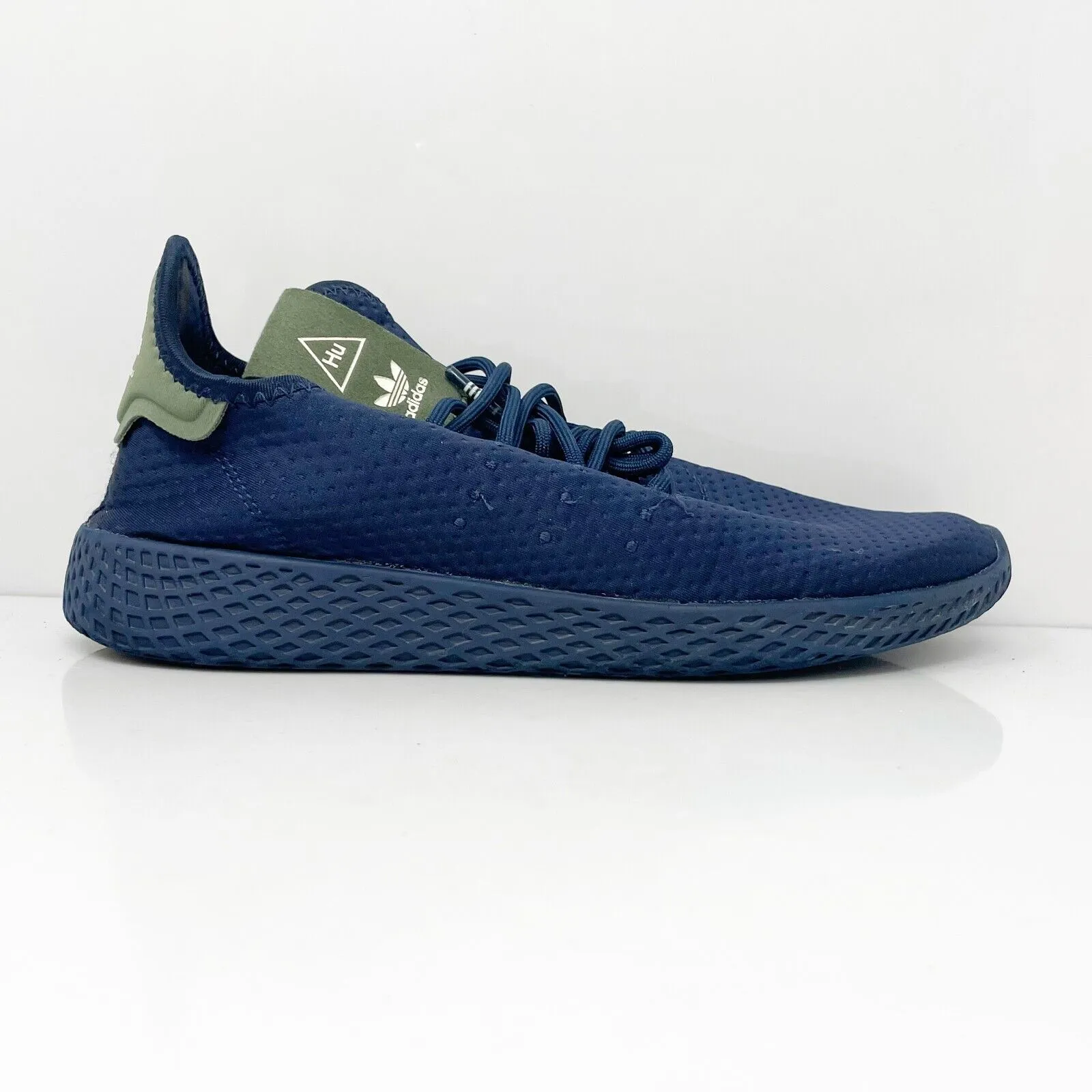 Adidas Boys X Pharrell Williams Tennis Hu B37079 Blue Running Shoes Sneakers 6.5