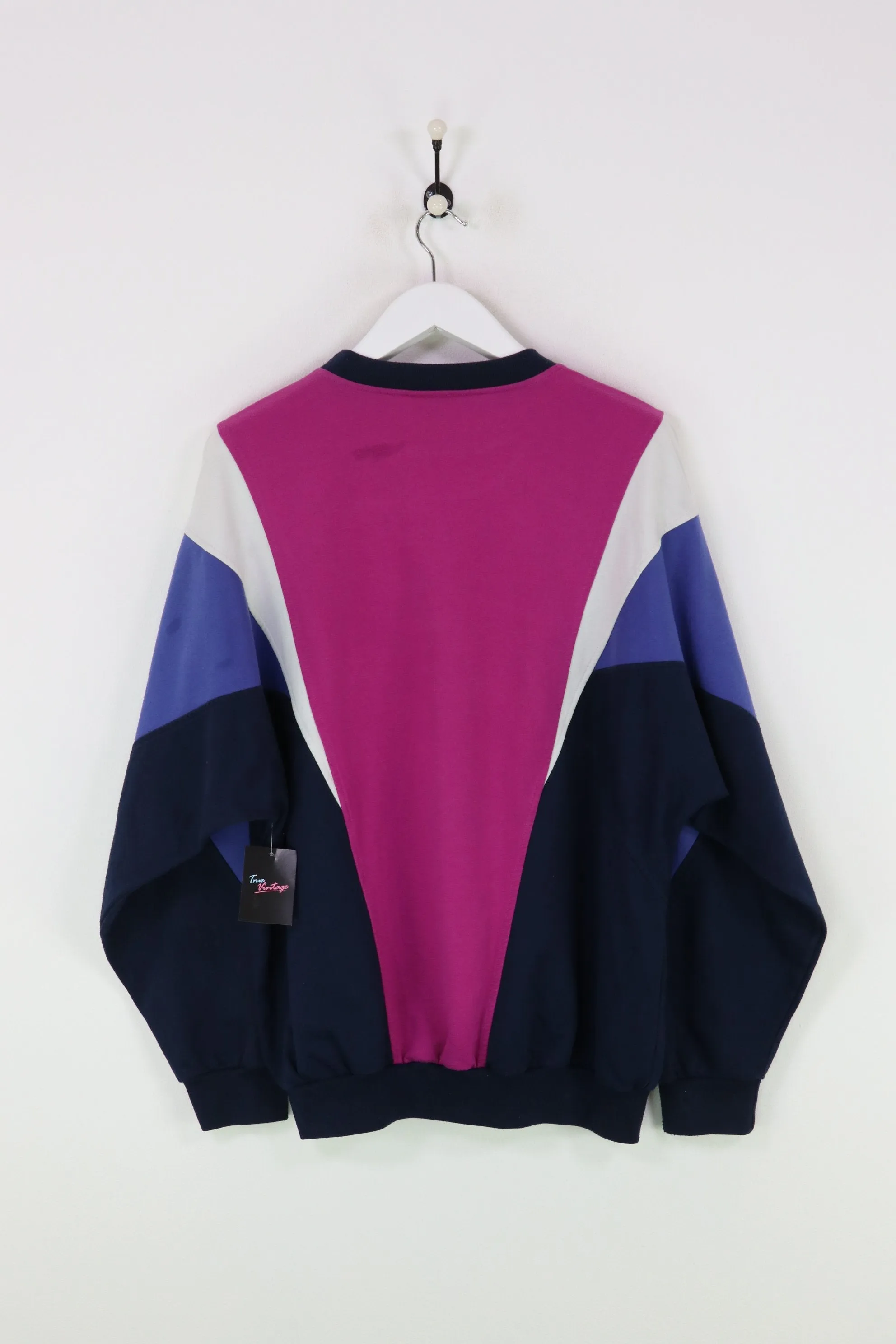 Adidas XL Pink Navy Sweatshirt