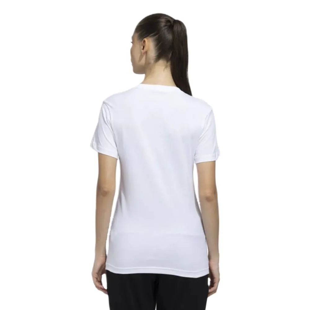 Adidas White/Black Women's BL Tee