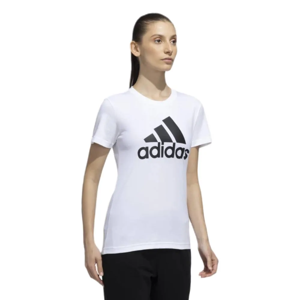 Adidas White/Black Women's BL Tee