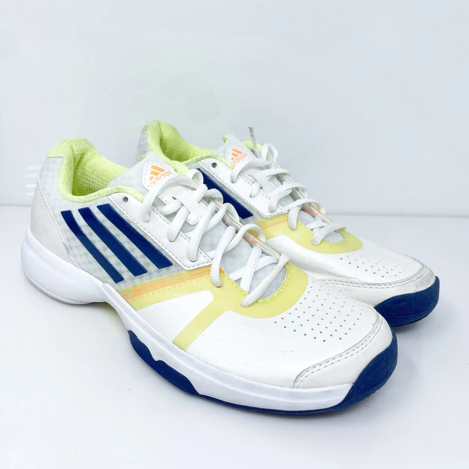 Adidas Womens Galaxy Allegra III F32395 White Running Shoes Sneakers Size 8.5