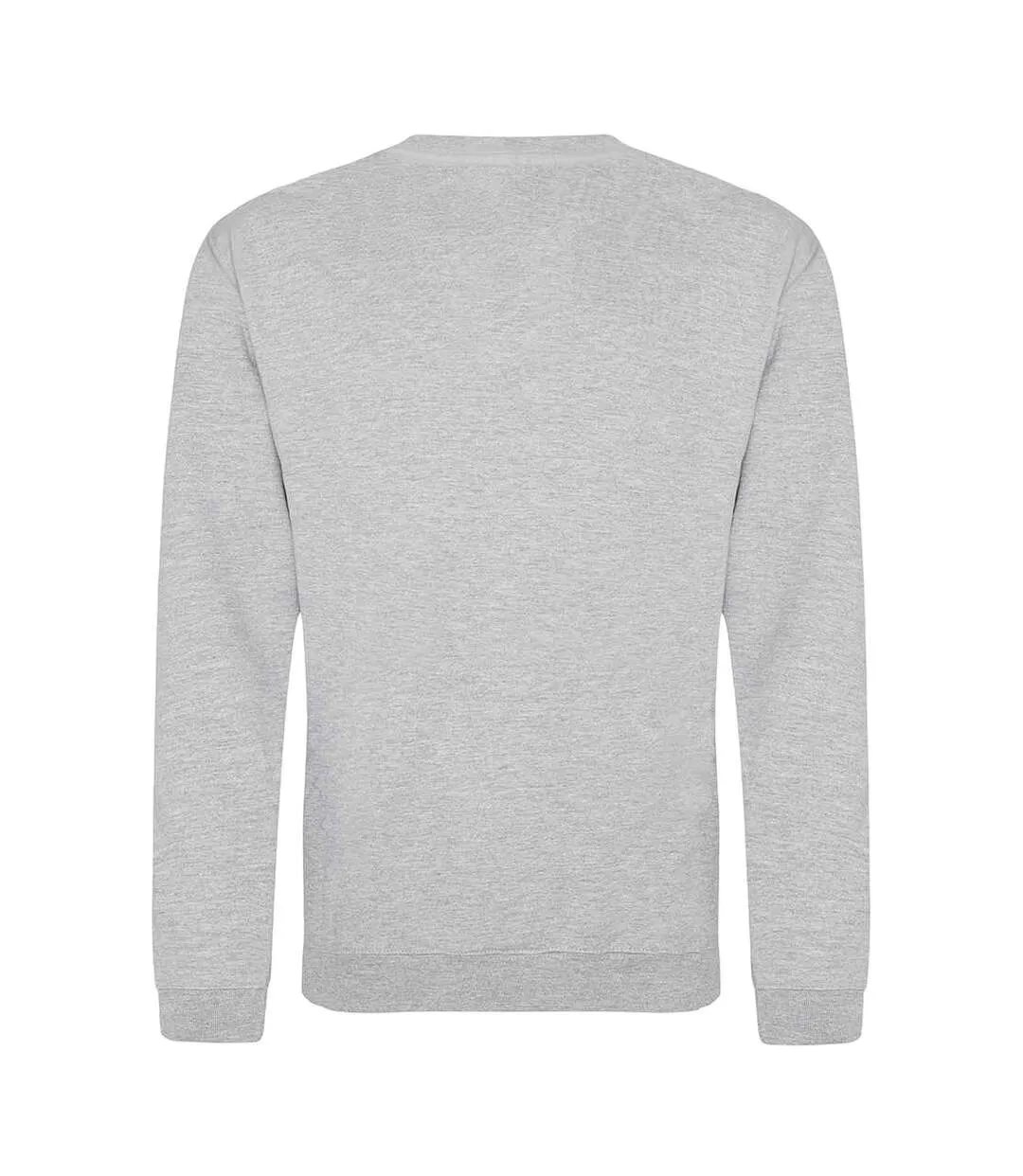 Adults unisex just hoods sweatshirt heather grey Awdis