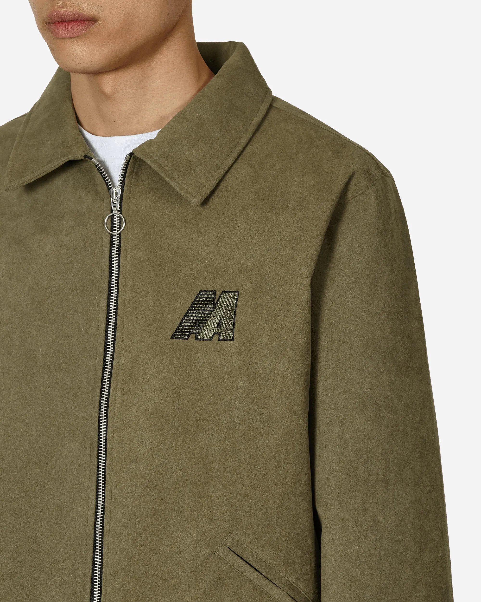 Ally Alcantara Jacket Army Green