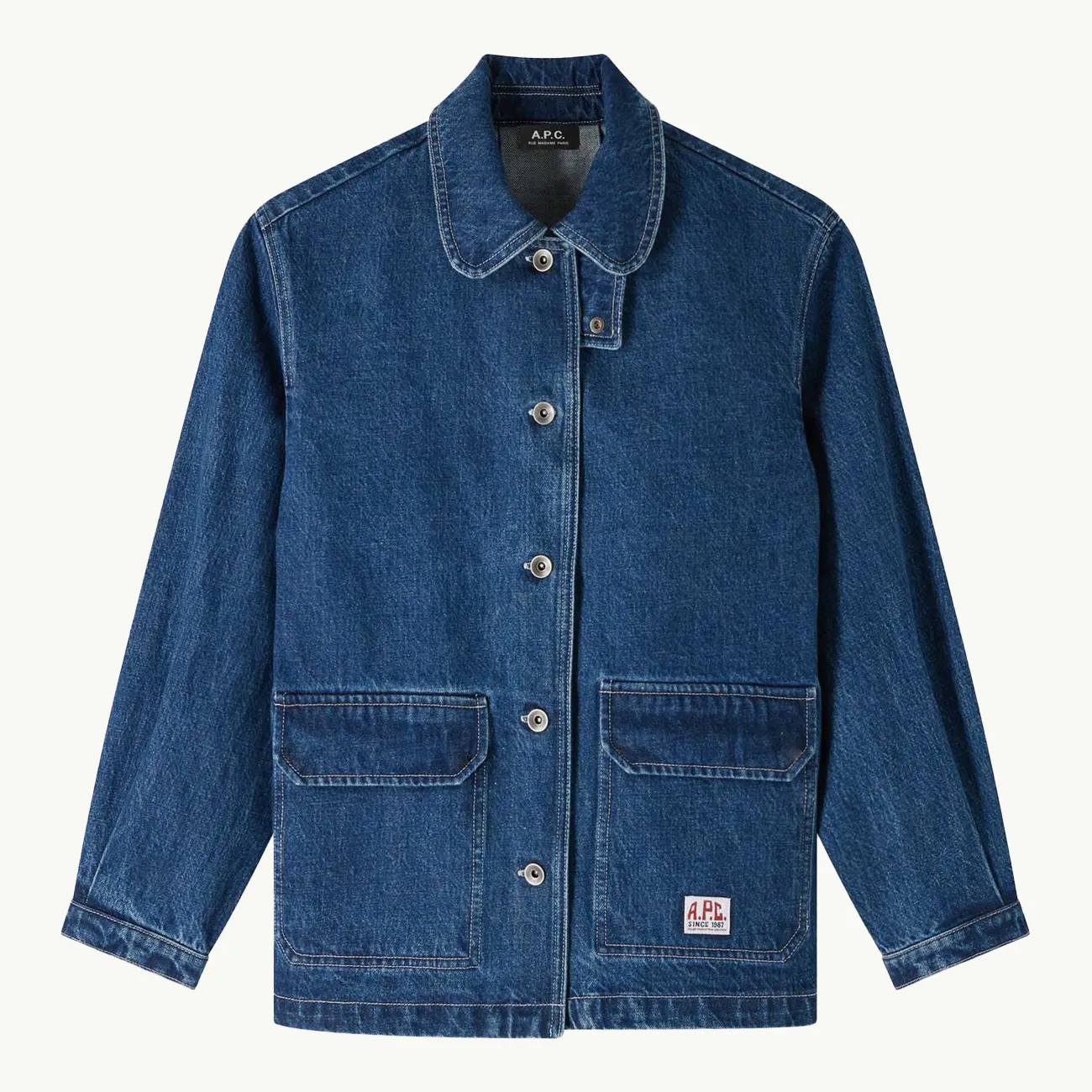 Alys Jacket - Washed Indigo