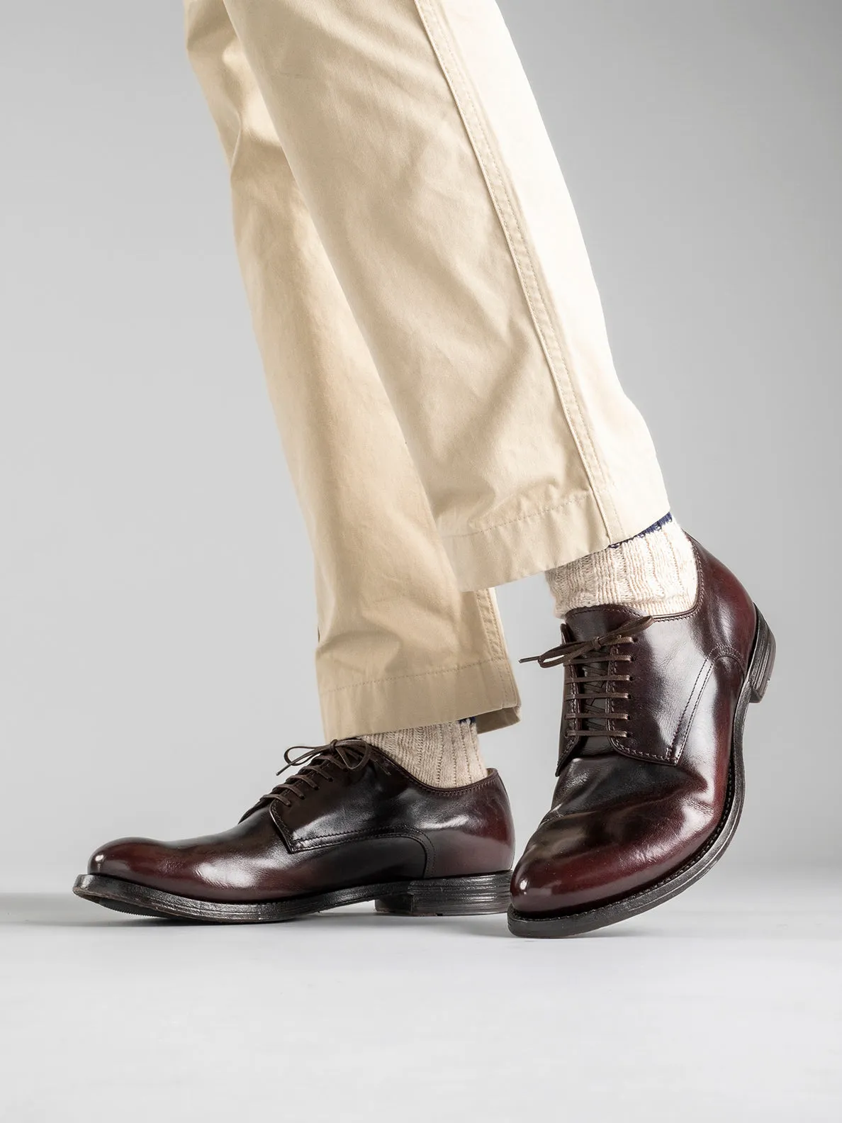 ANATOMIA 012 - Brown Leather Derby Shoes