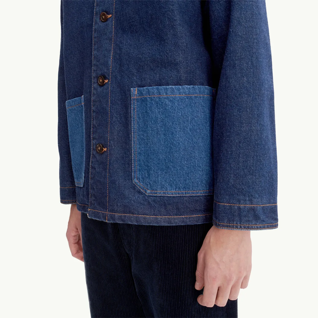 Anthonin Jacket - Washed Indigo