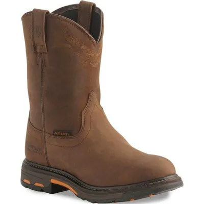 Ariat Boots: Men's 10001198 Brown Waterproof Workhog Boots