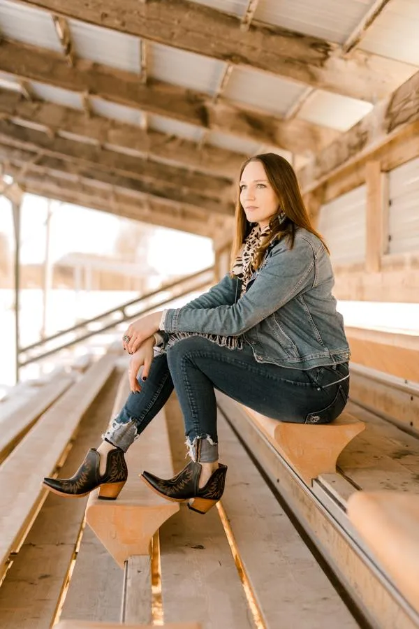 Ariat Dixon Black Ankle Boots