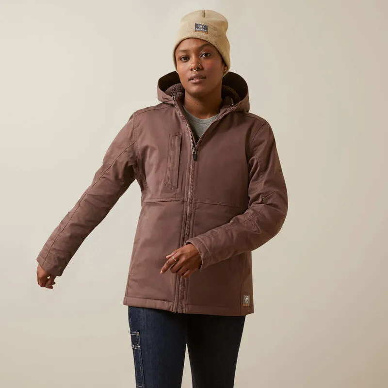 Ariat Women's Rebar DuraCanvas Insulated Jacket - Peppercorn