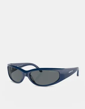 Arnette x Girl Catfish Sunglasses - Dark Blue Polarized