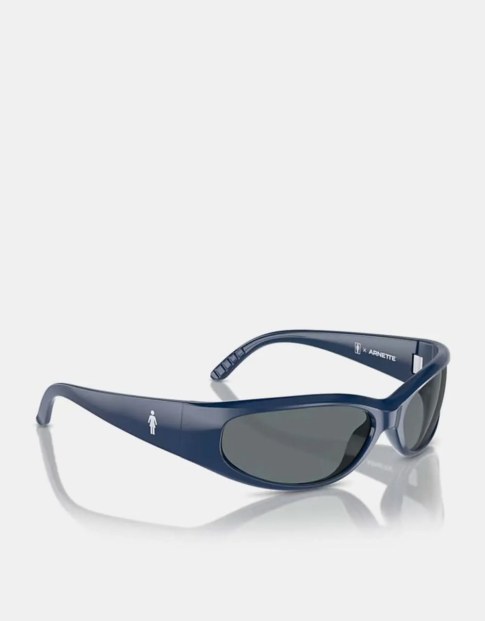 Arnette x Girl Catfish Sunglasses - Dark Blue Polarized