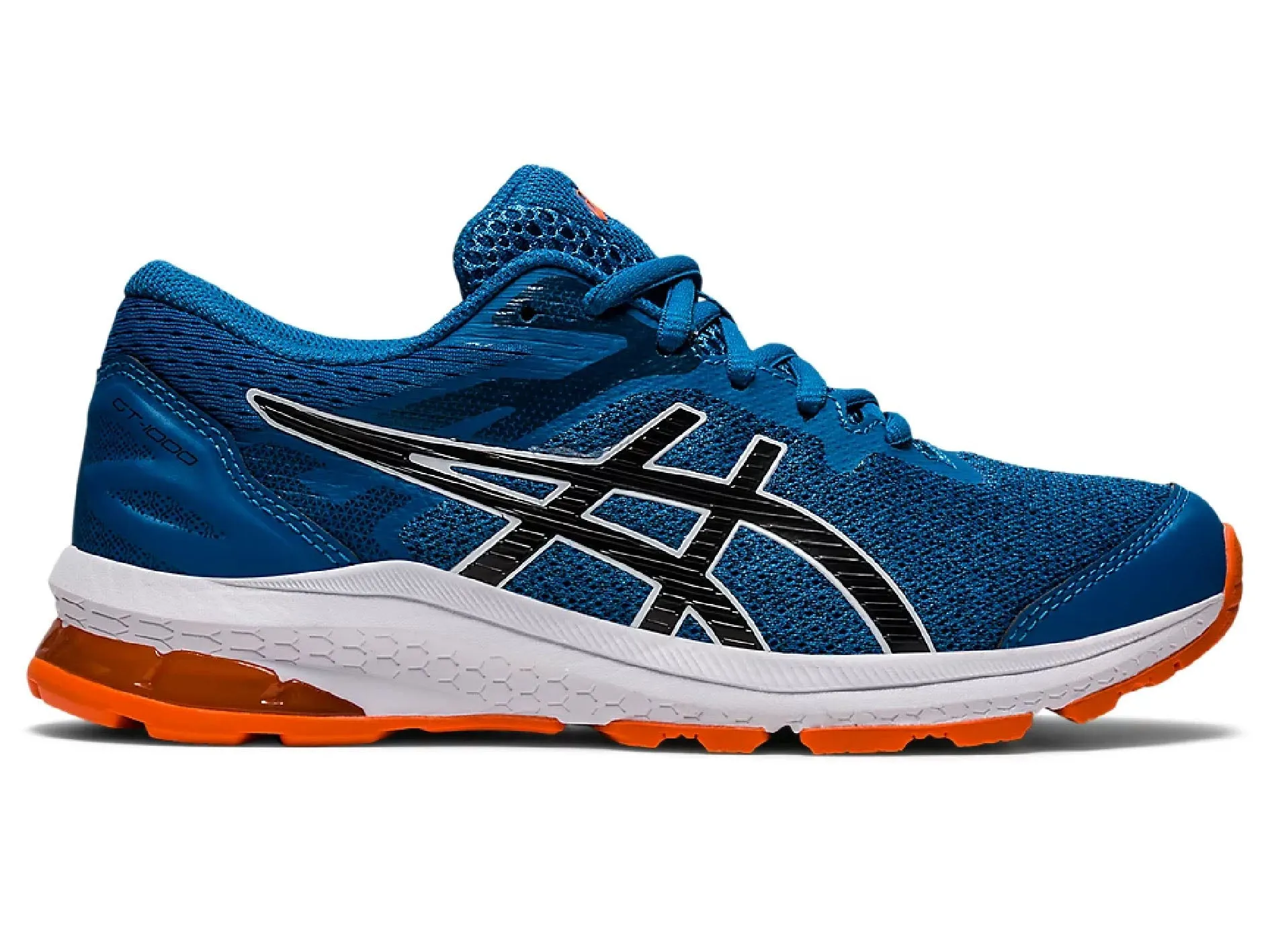 Asics GT 1000 10 GS Junior Shoes - Blue/Orange