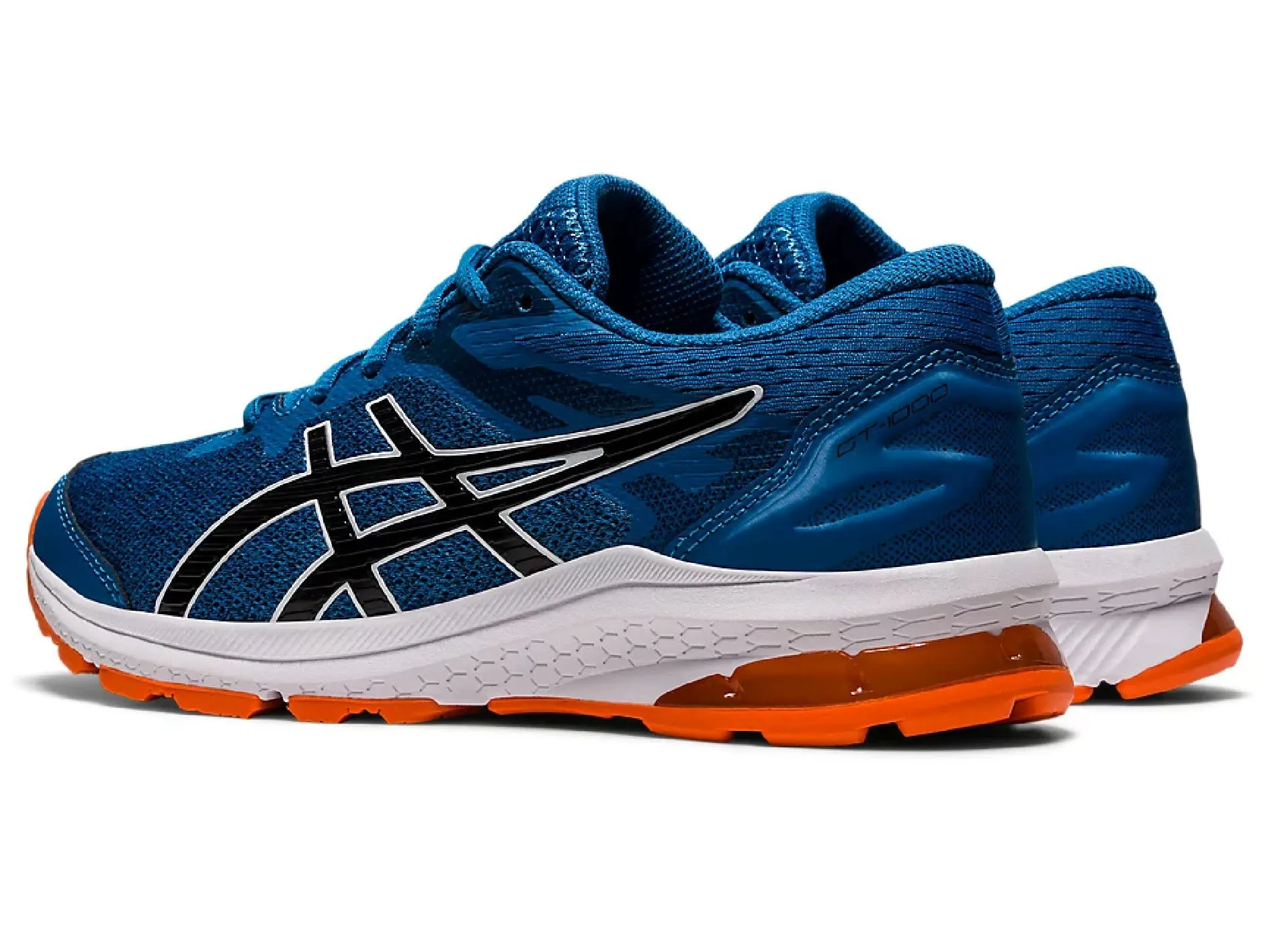 Asics GT 1000 10 GS Junior Shoes - Blue/Orange