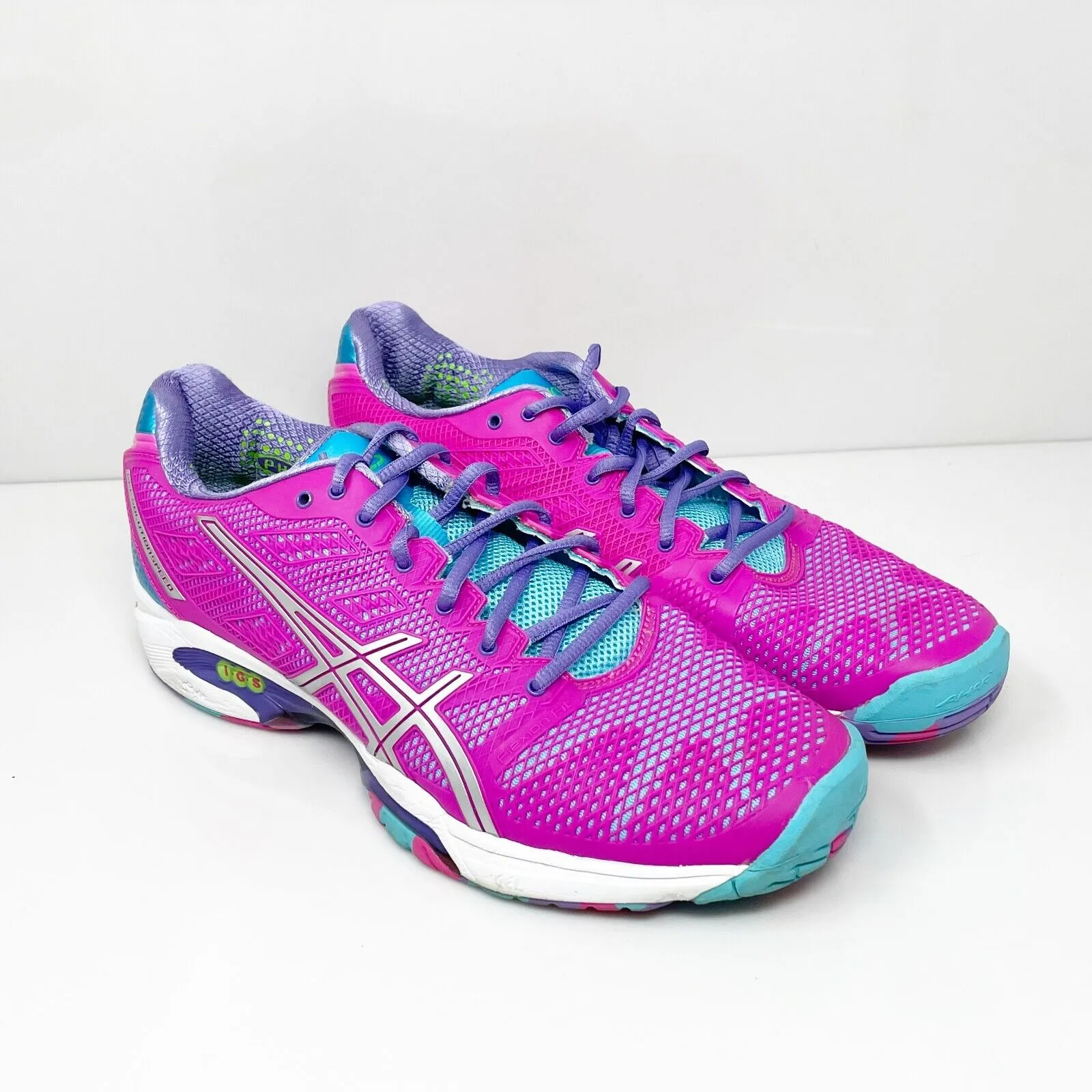 Asics Womens Gel Solution Speed E450J Pink Running Shoes Sneakers Size 10