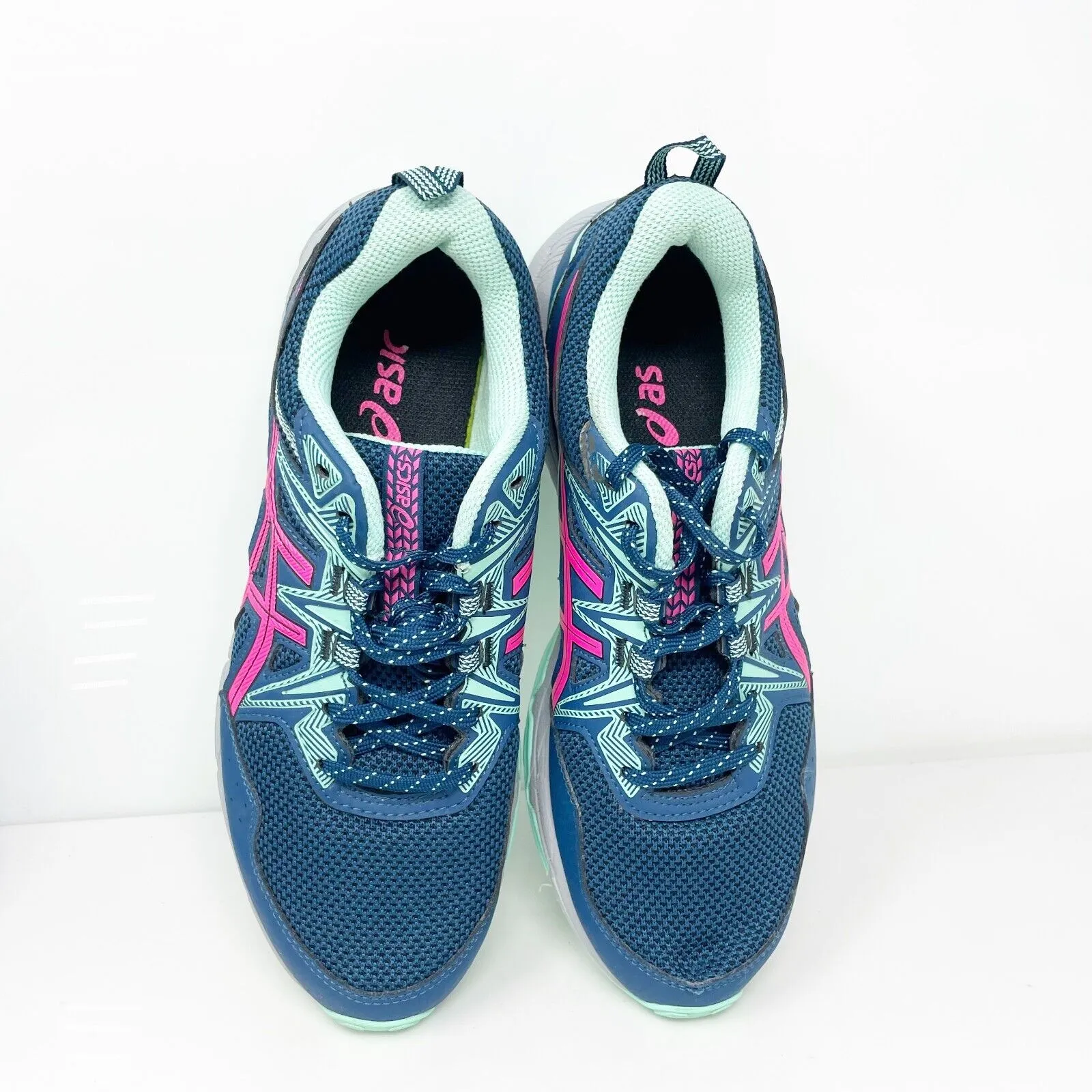 Asics Womens Gel Venture 8 1012B230 Blue Running Shoes Sneakers Size 10