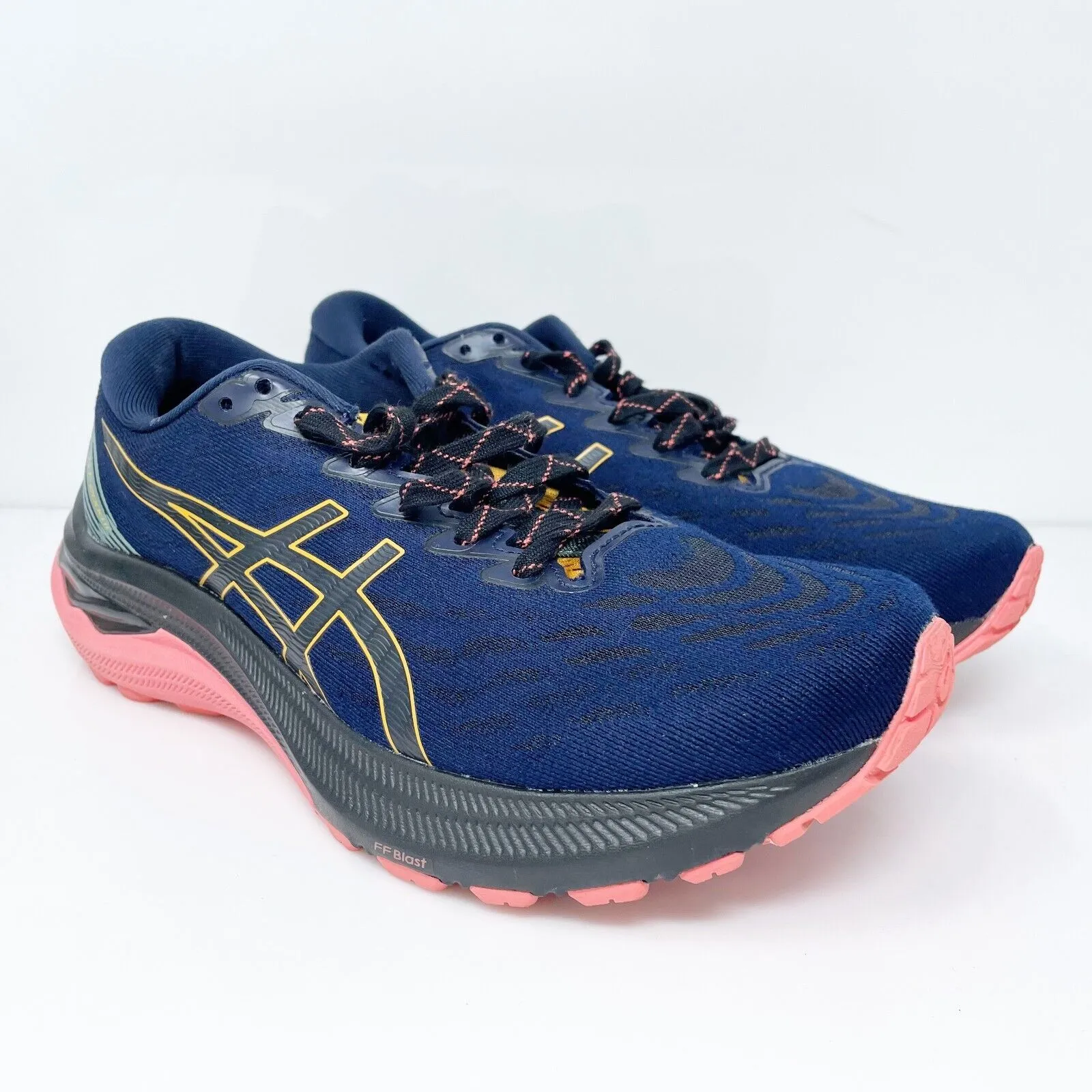 Asics Womens GT 2000 1 1 TR 1012B532 Blue Running Shoes Sneakers Size 7