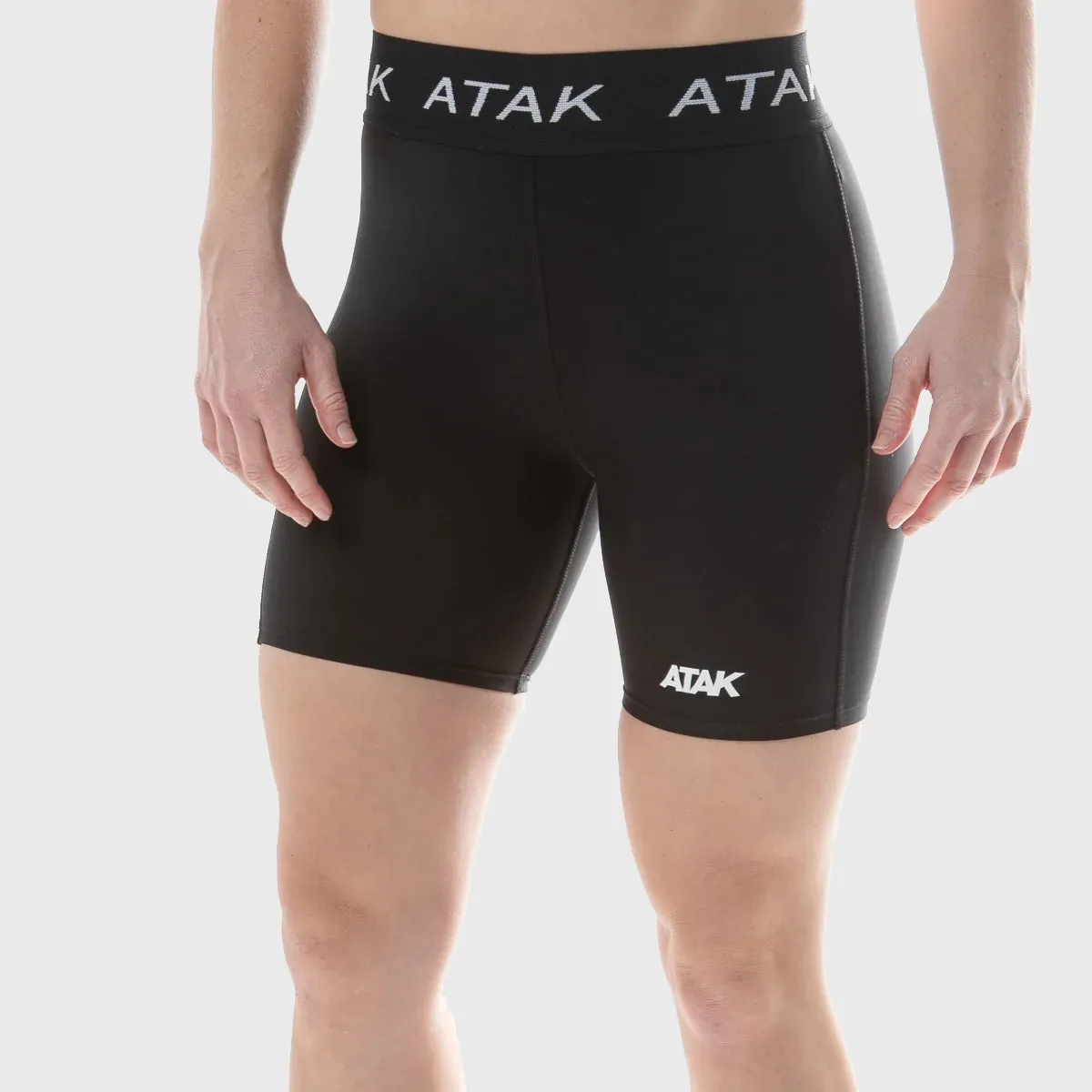 Atak Sports Women's Compression Shorts Black