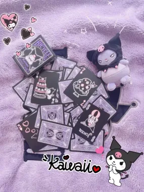 Authentic Sanrio product kuromi poker one set