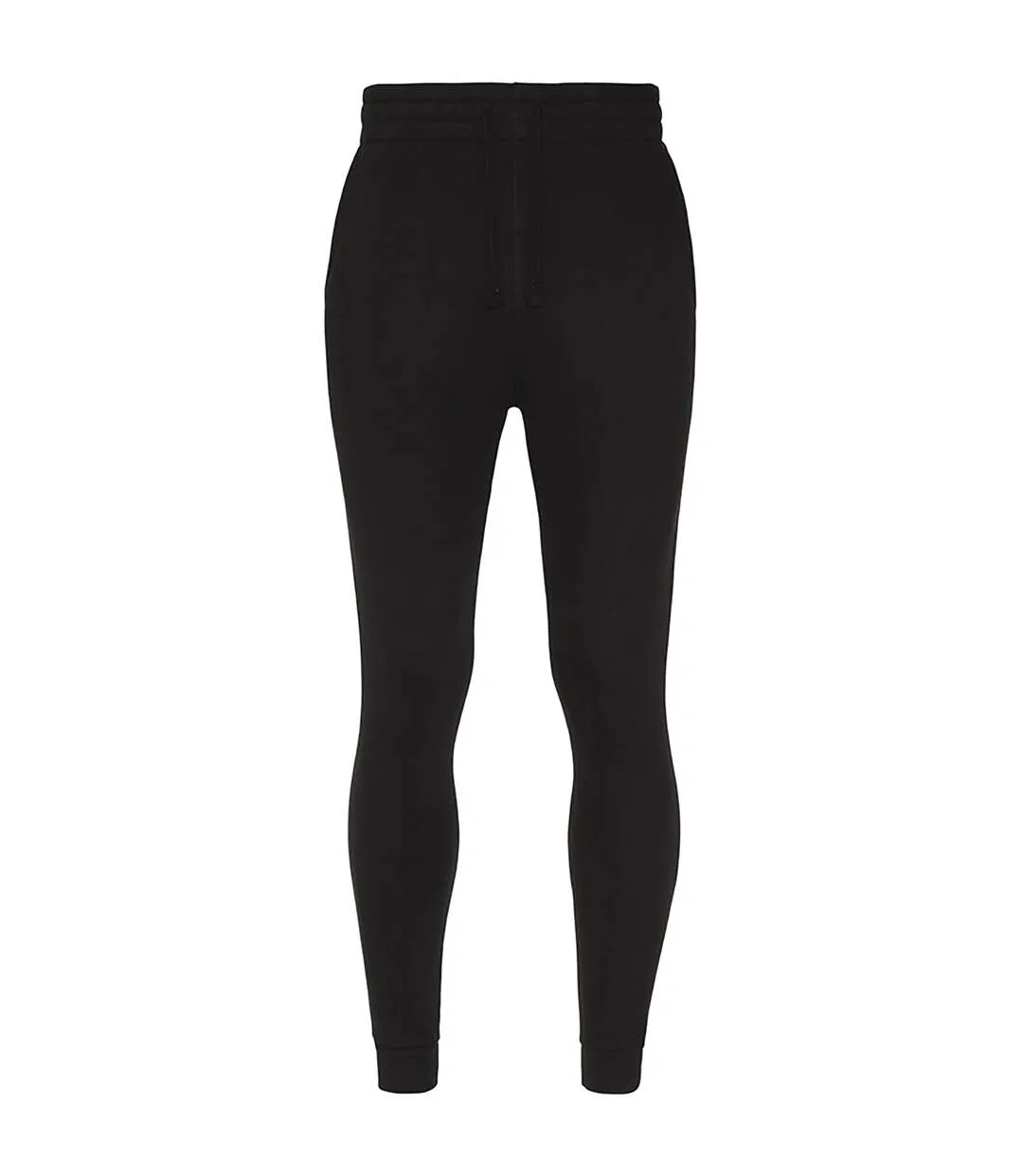 Black Men's Tapered Track Pants