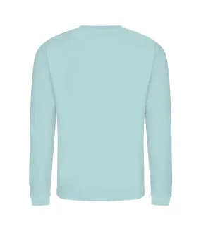 AWDis Just Hoods AWDis Unisex Crew Neck Plain Sweatshirt (280 GSM) (Candyfloss Pink) - UTRW2014