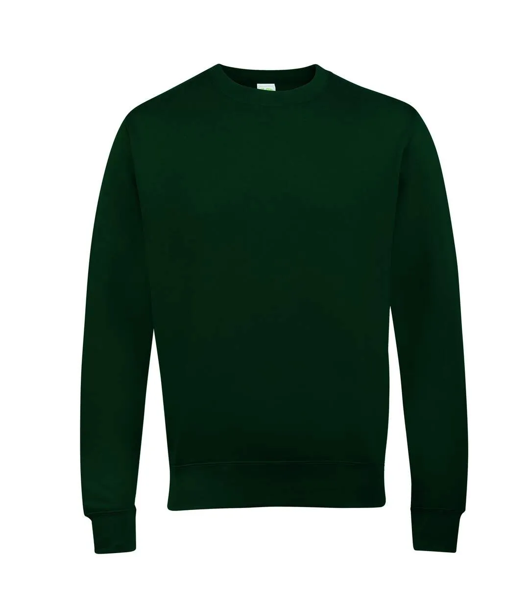 AWDis Just Hoods AWDis Unisex Crew Neck Plain Sweatshirt (280 GSM) (Forest Green) - UTRW2014