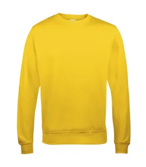 AWDis Just Hoods AWDis Unisex Crew Neck Plain Sweatshirt (280 GSM) (Gold) - UTRW2014