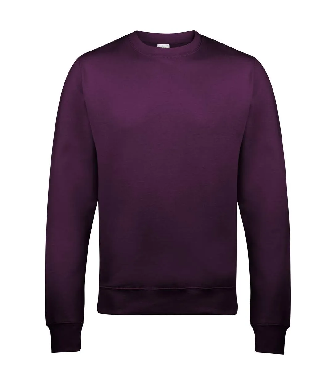 AWDis Just Hoods AWDis Unisex Crew Neck Plain Sweatshirt (280 GSM) (Plum) - UTRW2014