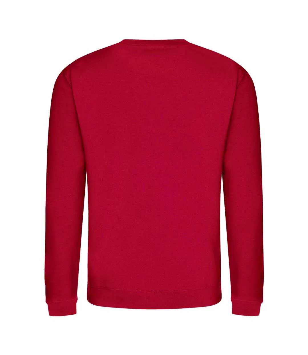 AWDis Just Hoods AWDis Unisex Crew Neck Plain Sweatshirt (280 GSM) (Red Hot Chilli) - UTRW2014