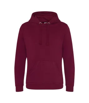 Men's Graduate Heavyweight Hoodie in Burgundy by AWDis