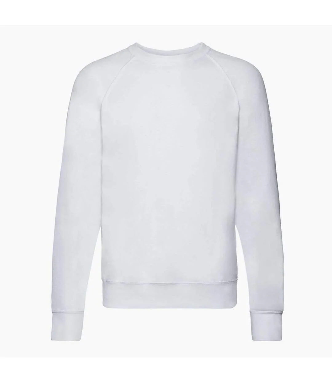 Men's Warm Arctic White Heavyweight Graduate Sweatshirt by AWDis