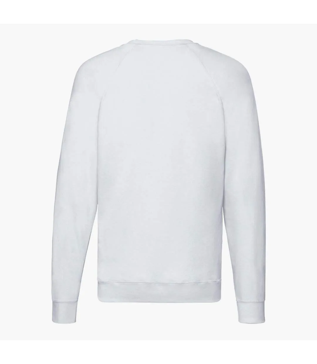 Men's Warm Arctic White Heavyweight Graduate Sweatshirt by AWDis