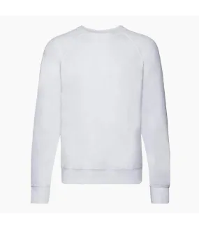 Men's Warm Arctic White Heavyweight Graduate Sweatshirt by AWDis