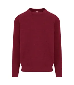 AWDis Just Hoods Mens Graduate Heavyweight Sweatshirt (Burgundy) - UTPC3449