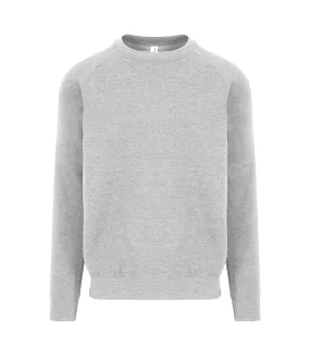 AWDis Just Hoods Mens Graduate Heavyweight Sweatshirt (Heather Gray) - UTPC3449