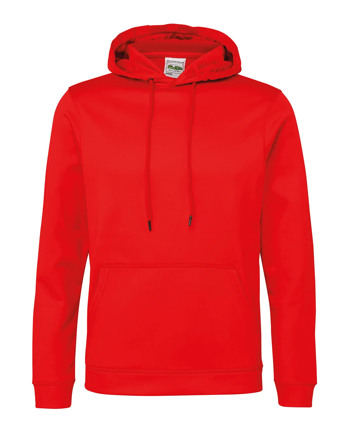 Sports Polyester Hoodie by AWDis Just Hoods