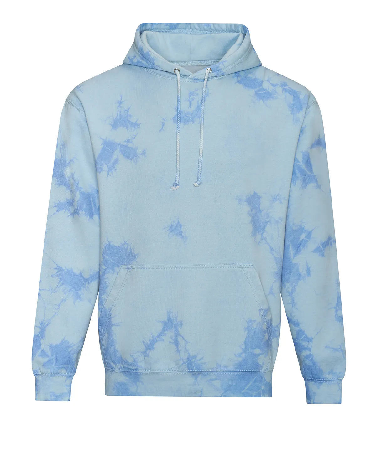 AWDis Just Hoods Tie Dye Hoodie - Colorful Unisex Pullover Sweatshirt