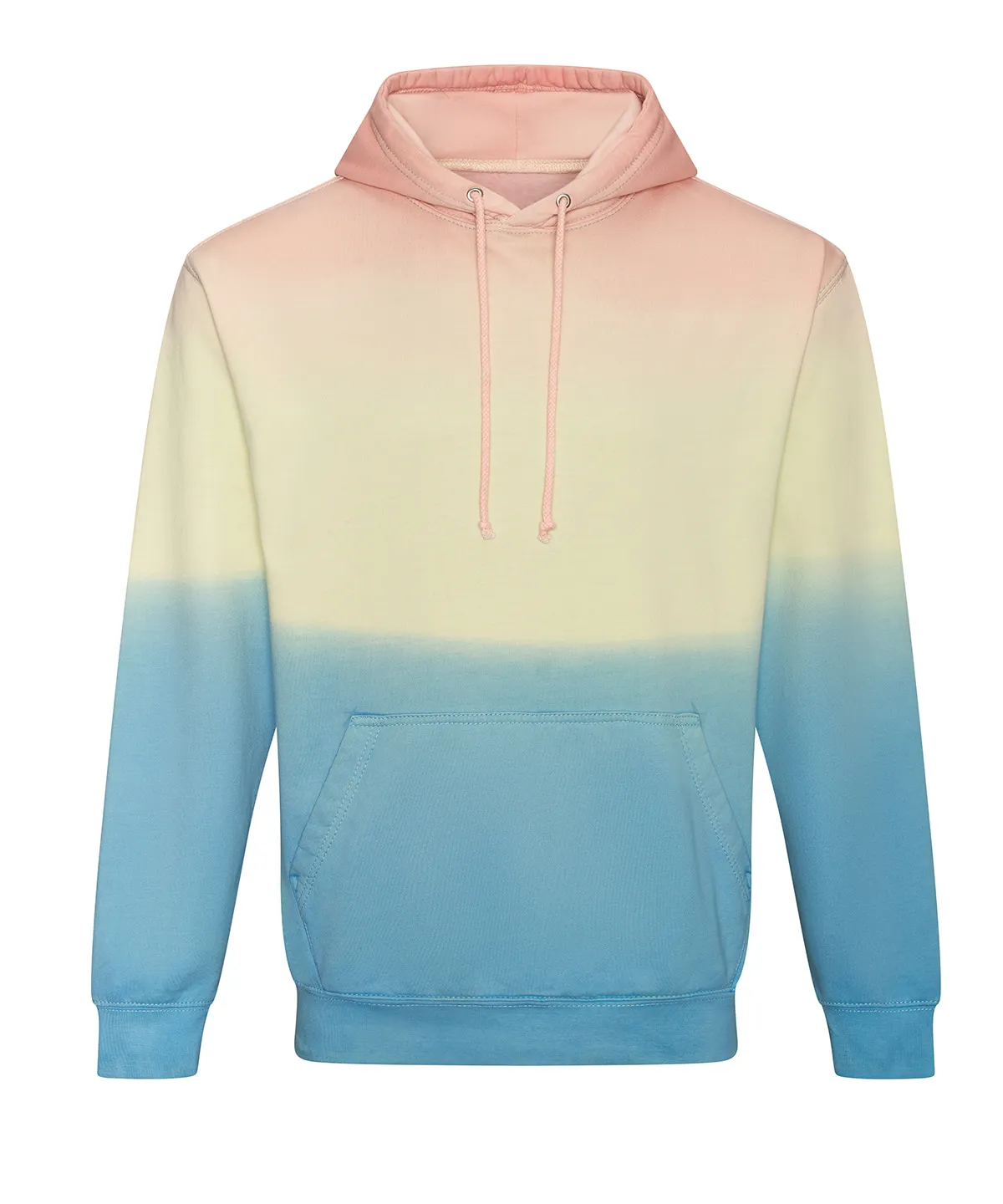 AWDis Just Hoods Tie Dye Hoodie - Colorful Unisex Pullover Sweatshirt