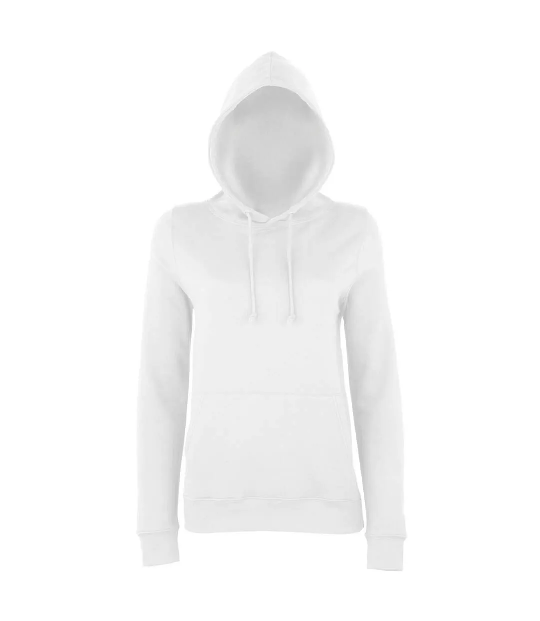 AWDis Just Hoods Womens/Ladies Girlie College Pullover Hoodie (Arctic White) - UTRW3481