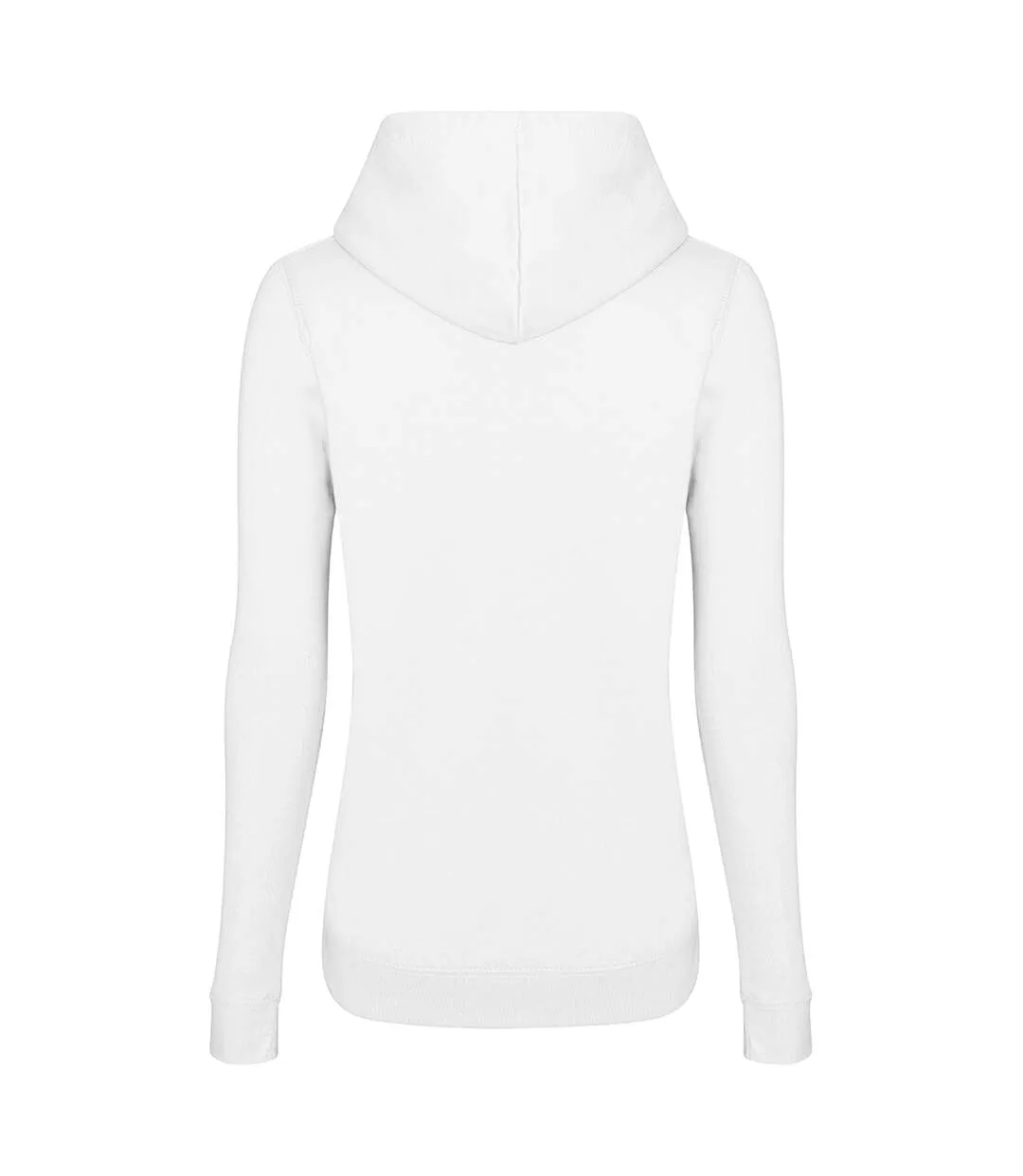 AWDis Just Hoods Womens/Ladies Girlie College Pullover Hoodie (Arctic White) - UTRW3481