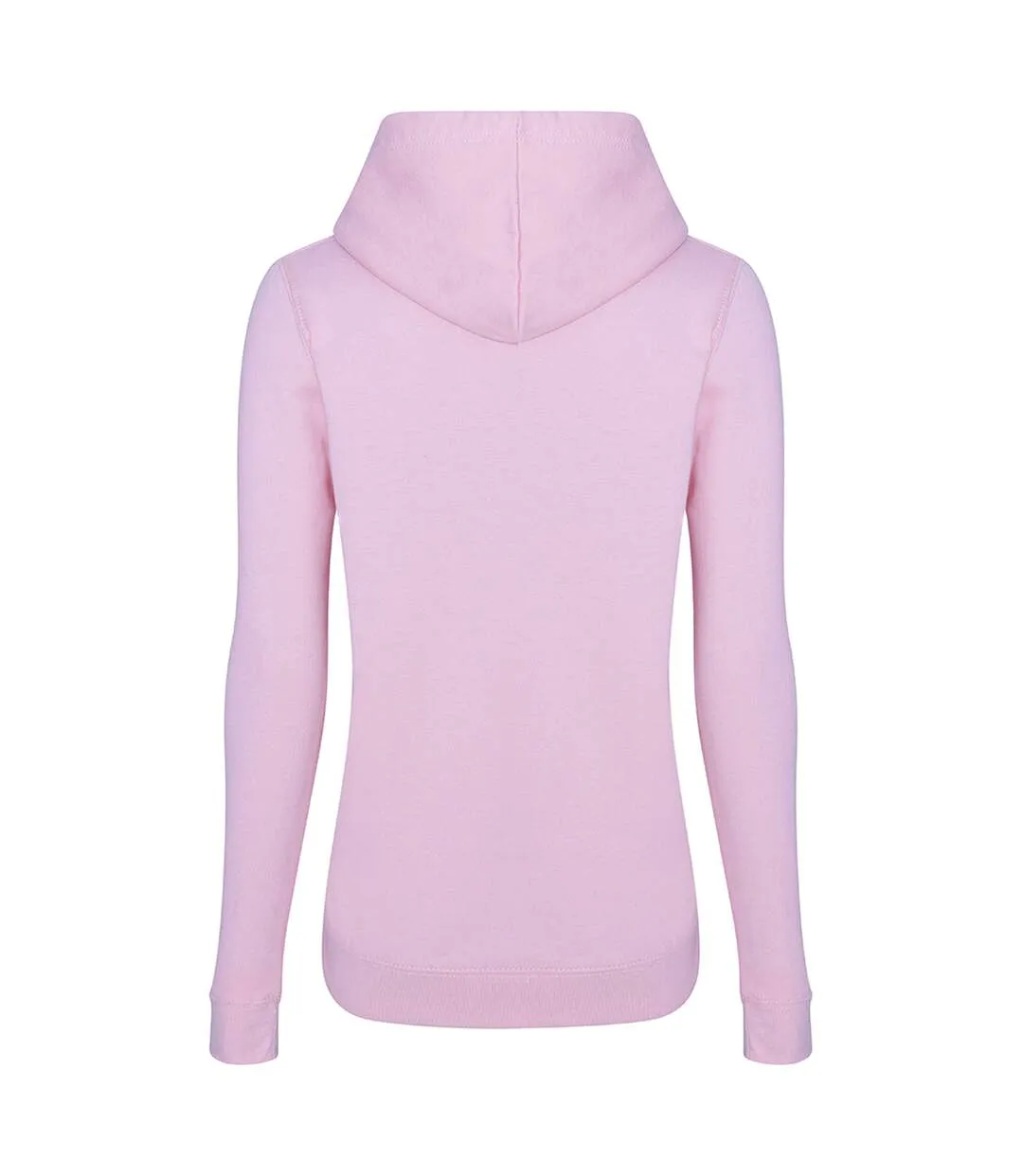 AWDis Just Hoods Womens/Ladies Girlie College Pullover Hoodie (Baby Pink) - UTRW3481