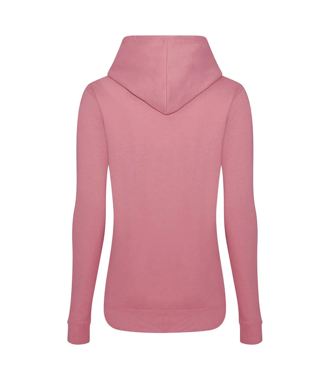 Dusty Pink Women's College Pullover Hoodie by AWDis