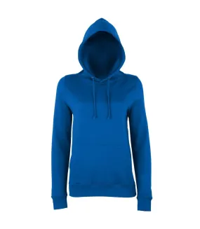 AWDis Just Hoods Womens/Ladies Girlie College Pullover Hoodie (Royal Blue) - UTRW3481