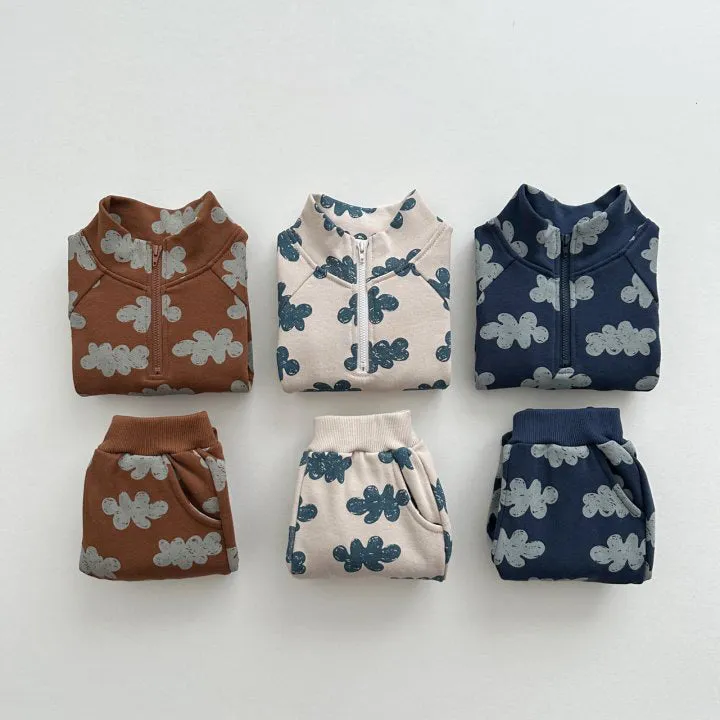 Baby Boy Flower Print Top and Pants Set for Wholesale - Item 231130152