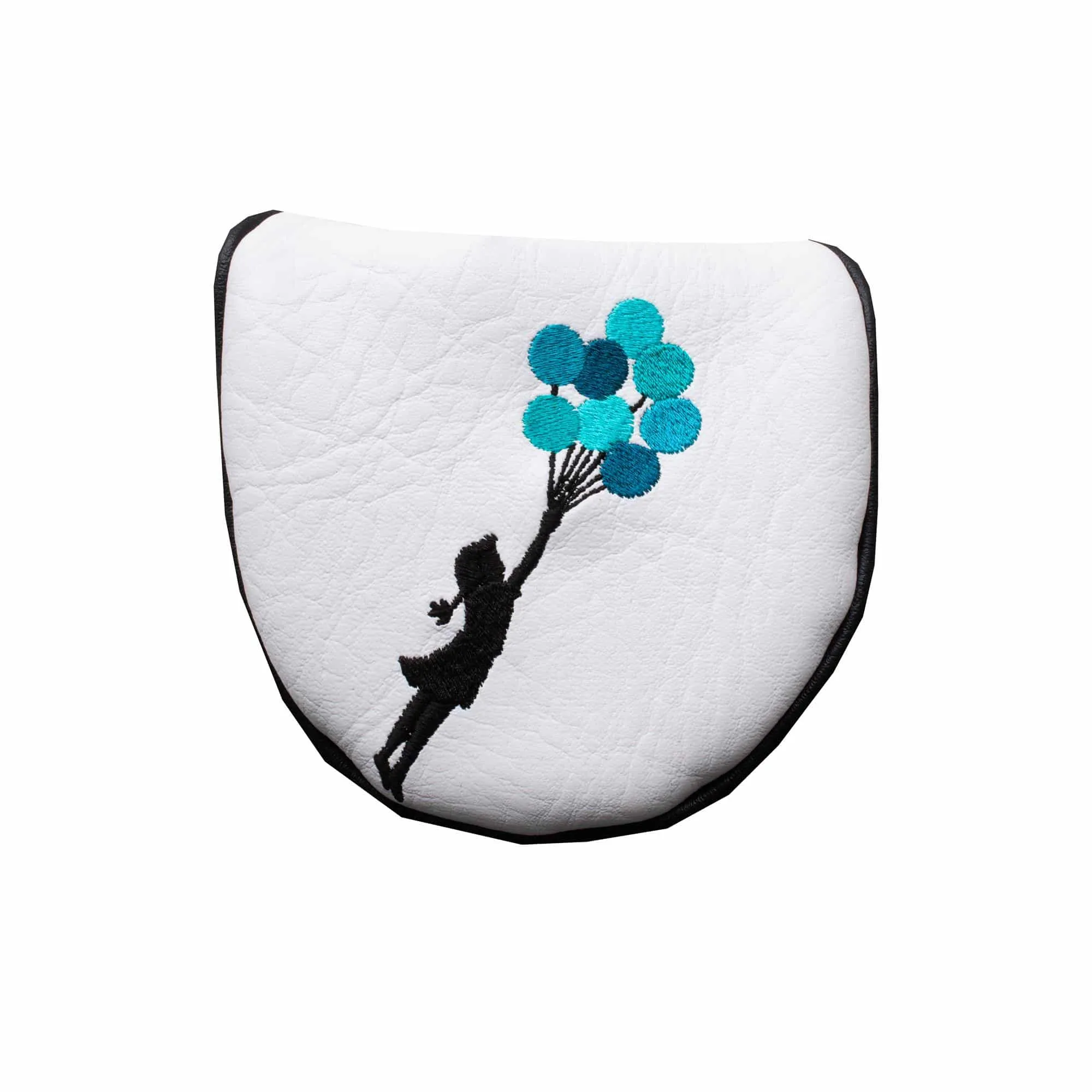 Banksy Balloon Girl Mallet Putter Headcover White